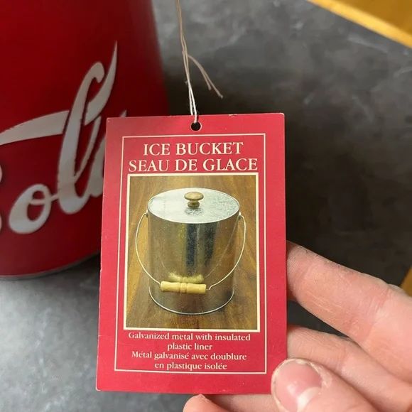 Coca-Cola Red Ice Bucket - Picture 2 of 4